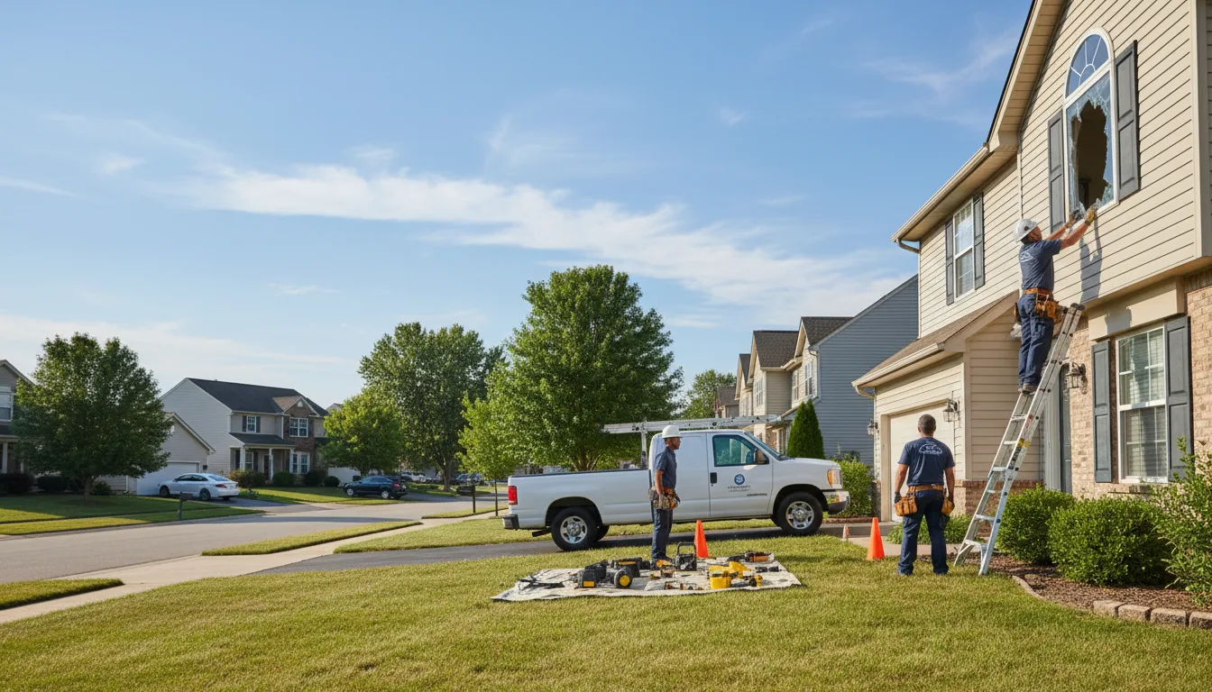 Expert window installer providing residential service in Sims, NC